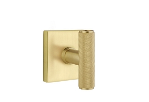 Emtek Ace Knurled Knob Square Rosette