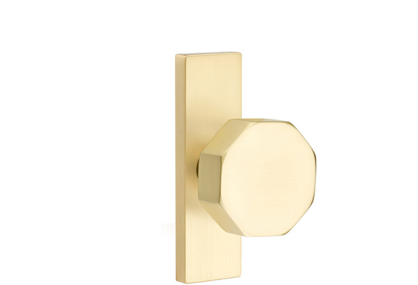 Emtek Octagon Knob Stretto Rosette