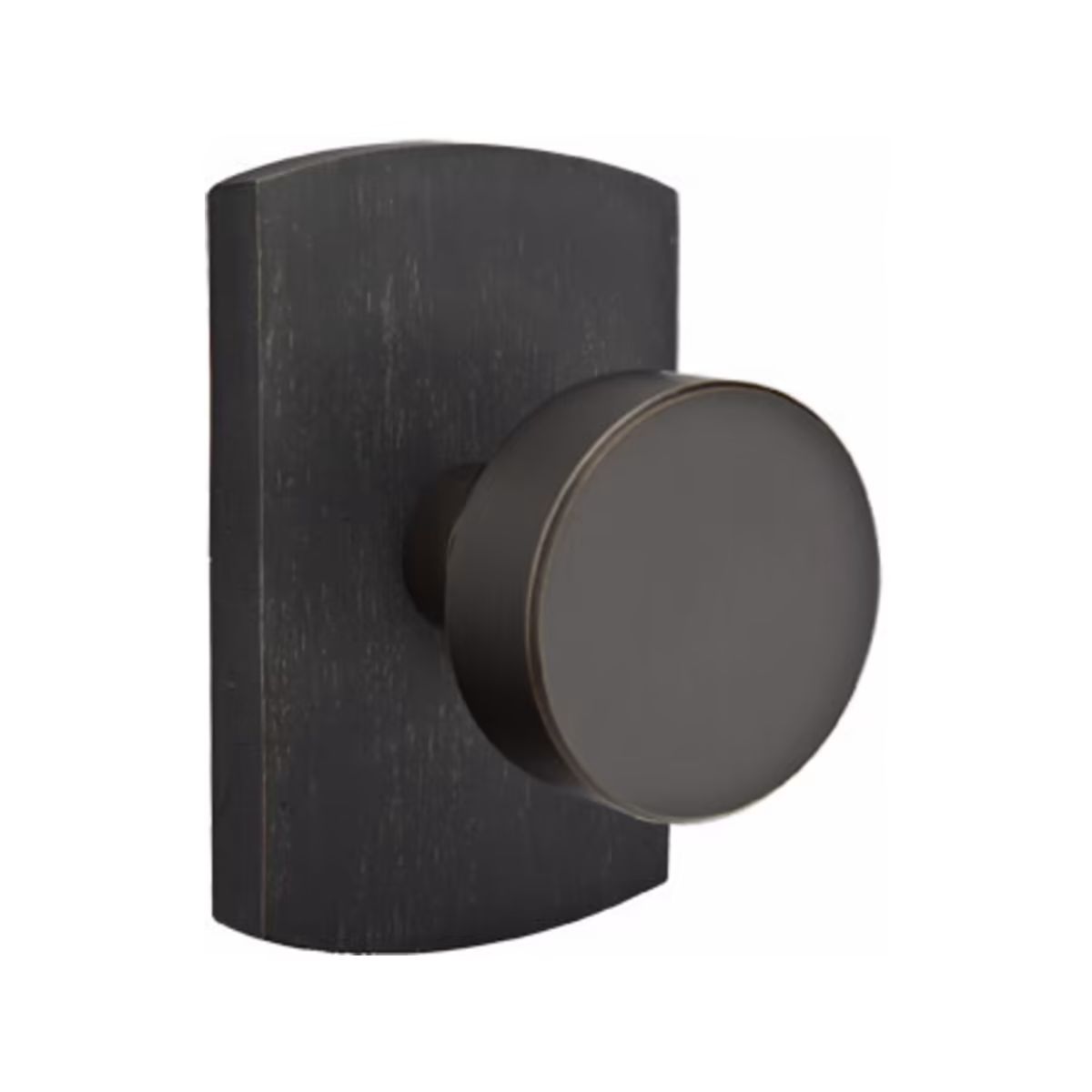 Emtek Sandcast Bronze Round Knob #4 Rosette