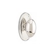 Emtek Egg Knob with Oval Rosette Concealed Fastener 