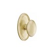 Emtek Egg Knob with Oval Rosette Concealed Fastener 