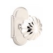 Emtek Melon Knob with Style 8 Rosette 