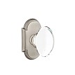 Emtek Hampton Knob with Style 8 Rosette 
