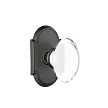 Emtek Hampton Knob with Style 8 Rosette 