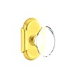 Emtek Hampton Knob with Style 8 Rosette 