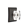 Emtek Windsor Knob with Neos Rosette Concealed Fastener 