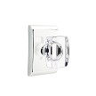 Emtek Windsor Knob with Neos Rosette Concealed Fastener 
