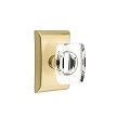 Emtek Windsor Knob with Neos Rosette Concealed Fastener 