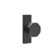 Emtek Octagon Knob with Stretto Rosette 