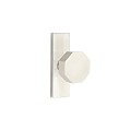Emtek Octagon Knob with Stretto Rosette 